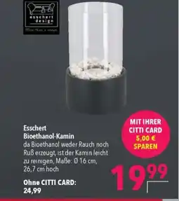 Citti Esschert Bioethanol-Kamin tilbud