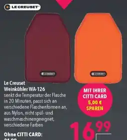 Citti LE CREUSET tilbud