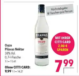Citti Ouzo Pilavas Nektar tilbud