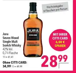Citti Jura Seven Wood tilbud