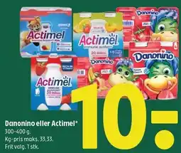 Coop 365 Danonino eller Actimel tilbud