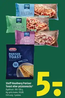 Coop 365 Steff Houlberg Pariser Toast eller pizzasnacks tilbud