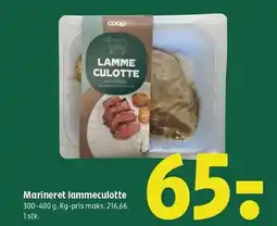 Coop 365 Marineret lammeculotte tilbud