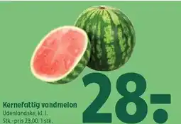 Coop 365 Kernefattig vandmelon tilbud