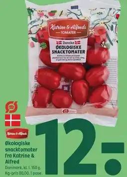 Coop 365 Økologiske snacktomater fra Katrine & Alfred tilbud