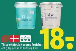 Coop 365 Thise økologisk cremet fraiche tilbud