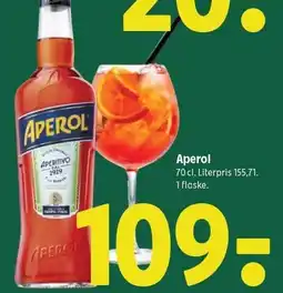 Coop 365 Aperol tilbud