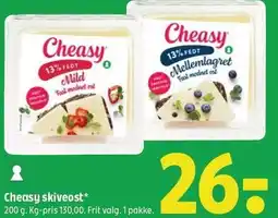 Coop 365 Cheasy skiveost tilbud