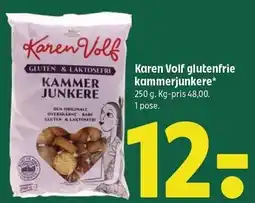 Coop 365 Karen Volf glutenfri kammerjunkere tilbud