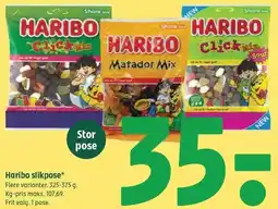 Coop 365 Haribo slikpose tilbud