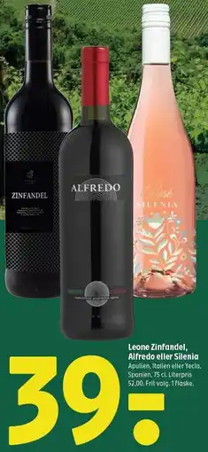 Coop 365 Leone Zinfandel, Alfredo eller Silenia tilbud