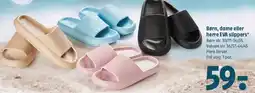 Coop 365 Børn, dame eller herre EVA slippers tilbud