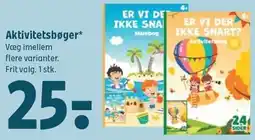 Coop 365 Aktivitetsbøger tilbud