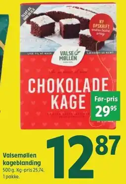 Coop 365 Valsemøllen kageblanding tilbud