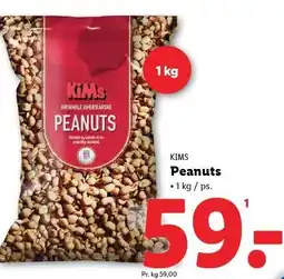Lidl KIMS Peanuts tilbud