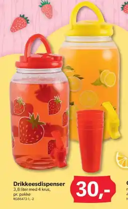 BigDollar Drikkeesdispenser tilbud