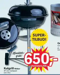 BigDollar WEBER Kulgrill tilbud