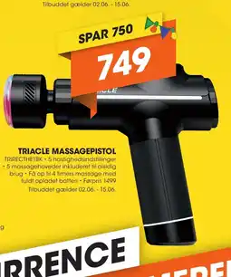 Expert TRIACLE MASSAGEPISTOL tilbud