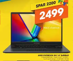 Expert ASUS VIVOBOOK GO 14" BÆRBAR tilbud