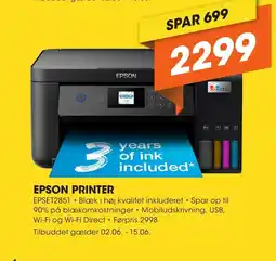 Expert EPSON PRINTER tilbud