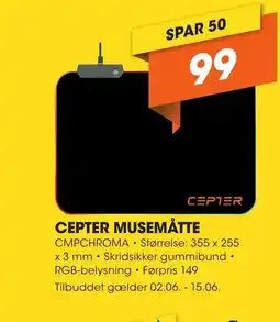 Expert CEPTER MUSEMÅTTE tilbud