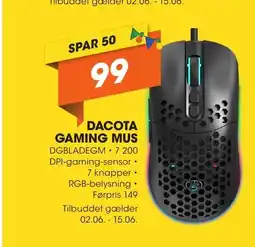 Expert DACOTA GAMING MUS tilbud