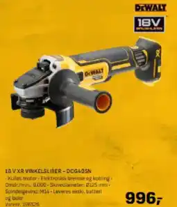 Bygma LB V XR VINKELSLIBER DCG405N tilbud