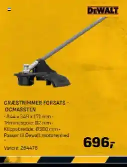 Bygma DEWALT GRÆSTRIMMER FORSATS - tilbud