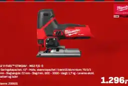 Bygma 12 V FUEL™ STIKSAV-M12 FJS-0 tilbud