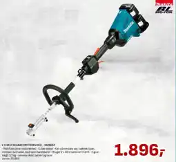 Bygma 2 X 18 V DELBAR MOTORENHED - DUX60Z tilbud