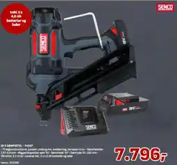 Bygma SENCO 18 V SØMPISTOL – F40XP tilbud