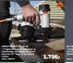 Bygma TJEP TAGPAP SOMPISTOL-TA-45 tilbud
