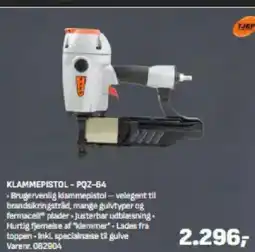 Bygma TJEP KLAMMEPISTOL - PQZ-64 tilbud