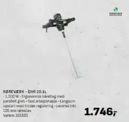 Bygma RØREVÆRK - EHR 20.1L tilbud