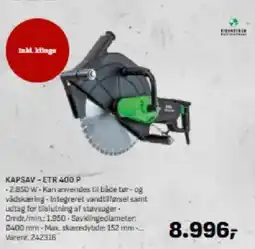 Bygma KAPSAV - ETR 400 P tilbud