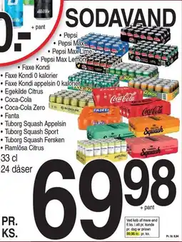 ABC Lavpris SODAVAND tilbud