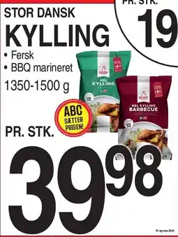 ABC Lavpris STOR DANSK KYLLINH tilbud