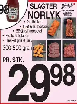 ABC Lavpris SLAGTER NORLYK tilbud