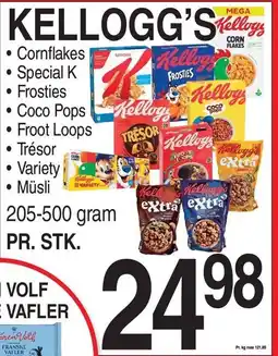 ABC Lavpris KELLOGG'S tilbud