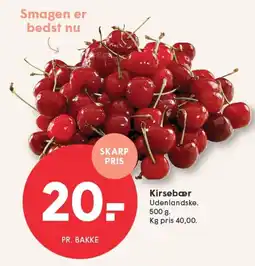 SPAR Kirsebær tilbud