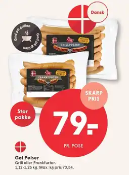 SPAR Gøl pølser tilbud