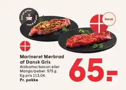 SPAR Marineret mørbrad af dansk gris tilbud