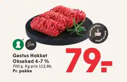 SPAR GESTUS Hakket oksekød 4-7 % tilbud