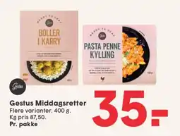 SPAR GESTUS Middagsretter tilbud