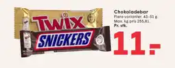 SPAR Chokoladebar tilbud