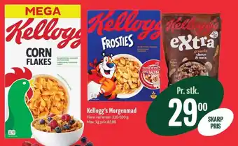 Min Købmand Kellogg's Morgenmad tilbud