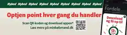 Min Købmand Optjen point hver gang du handler tilbud
