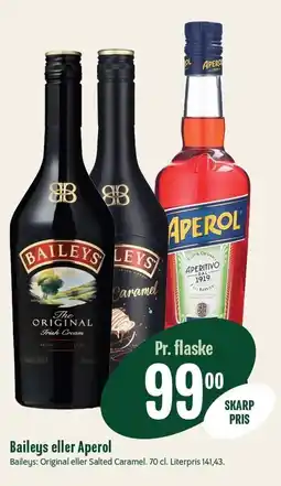 Min Købmand Baileys eller Aperol tilbud