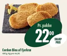 Min Købmand Cordon Bleu af Fjerkræ tilbud