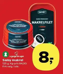 SuperBrugsen Sæby makrel tilbud